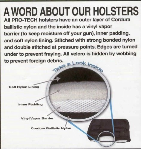 OWB Gun holster for Taurus Judge public defender With 2.5" Barrel - Image 4 of 4