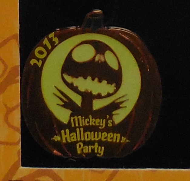 Prendedor Disney Mickey’s Halloween Party 2013 Calabaza en caja conjunto de 4 prendedores LE1000 Foto 4 de 4