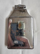 Vintage Ronson Art Metal Works Art Deco De-Light Mastercase Lighter. RARE
