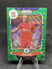 2021 Panini Prizm Premier League Sadio Mane Gold Prizm #89 card