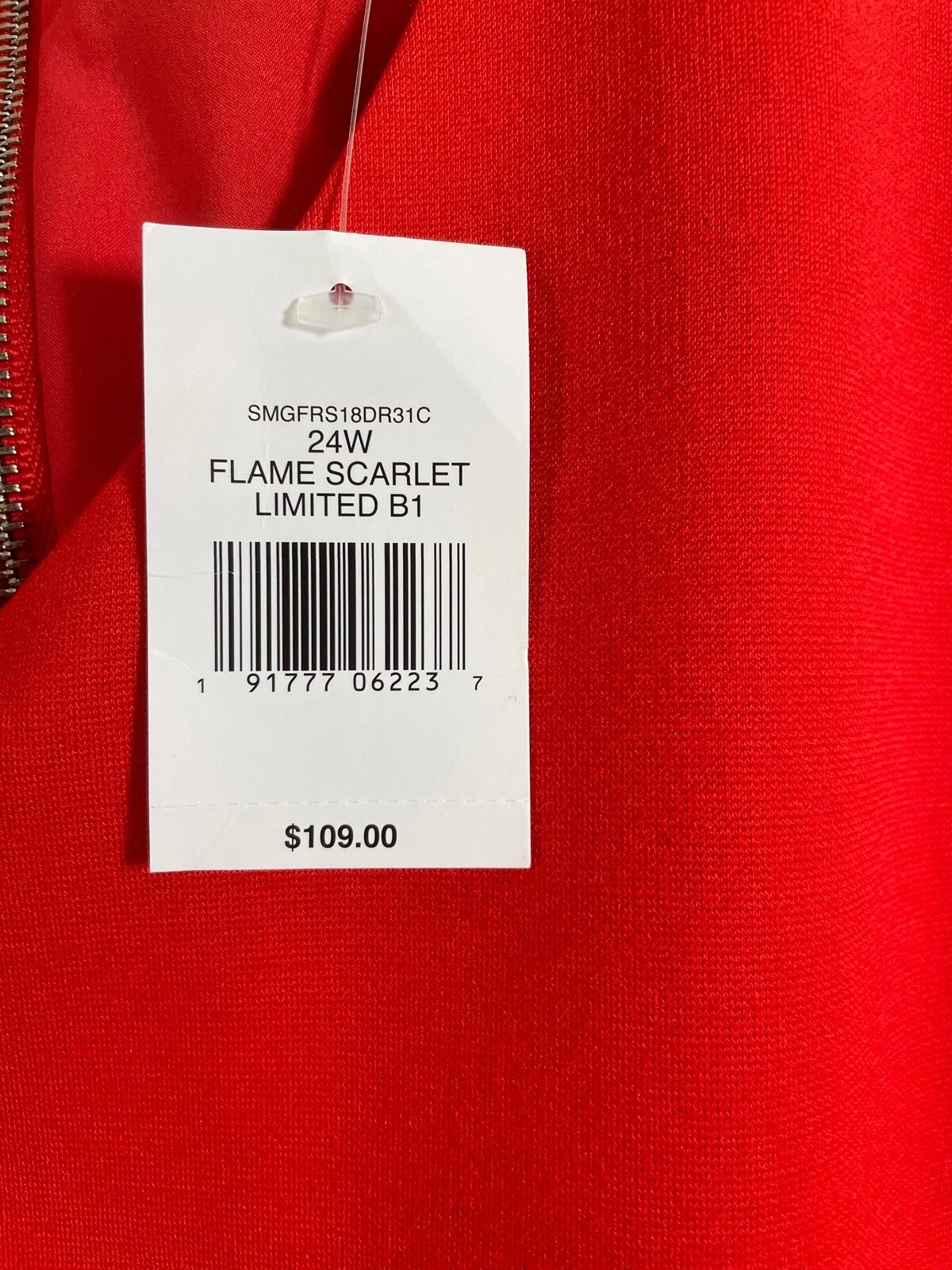 THE LIMITED ABITO DRITTO DONNA FLAME SCARLET San Valentino THE 24 NUOVO CON ETICHETTE 0129