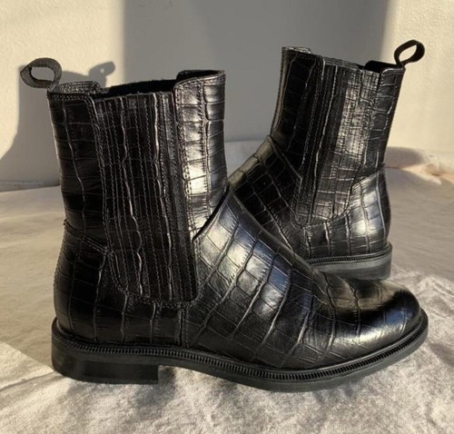 Vagabond Shoemakers Amina Black Leather 
