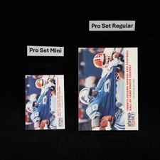 1990 Barry Sanders Detroit Lions Pro Set Mini #794 ... See Description