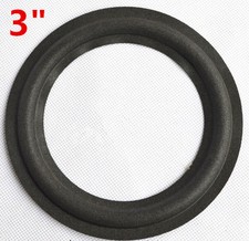 3" 3 inch 75mm Speaker Surround Rubber Woofer Edge Audio Repair Replacement