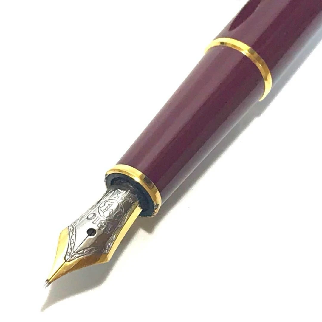 Used Montblanc Meisterstuck No.144 Fountain Pen Color Bordeaux eBay