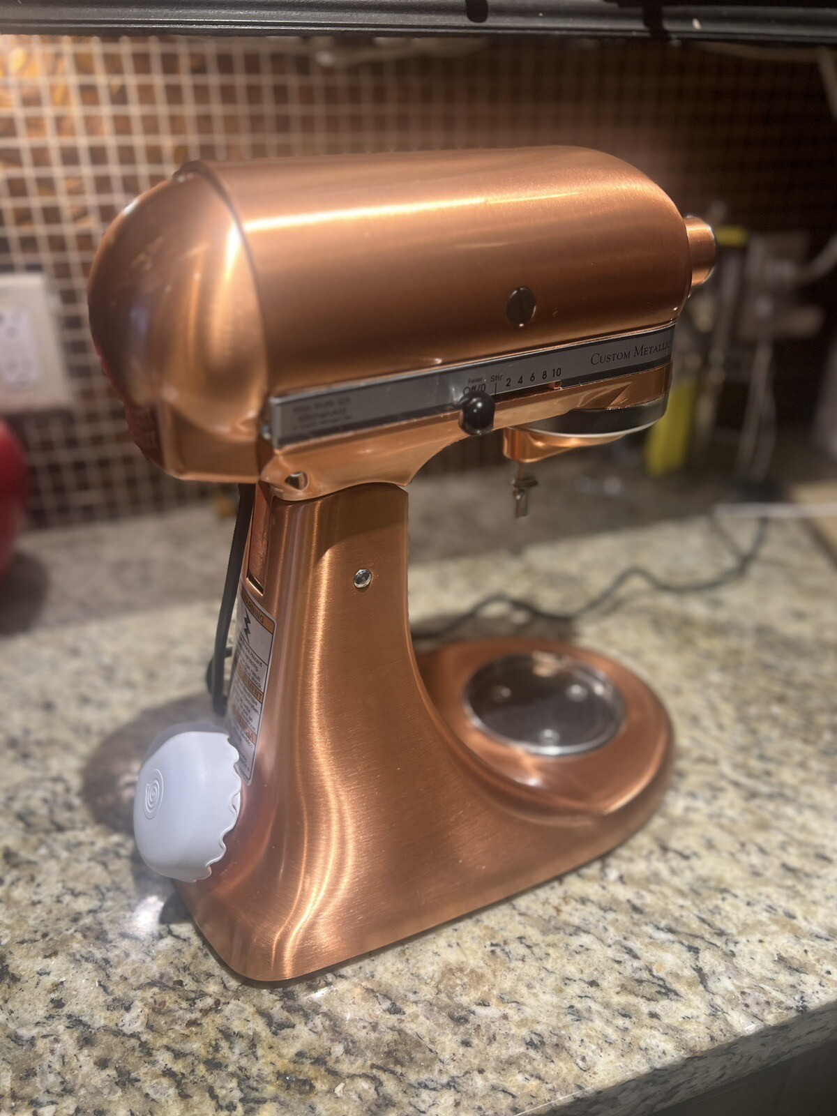 kitchenaid mixer 5 qt artisan Copper Custom Metallic. 100 Authentic eBay