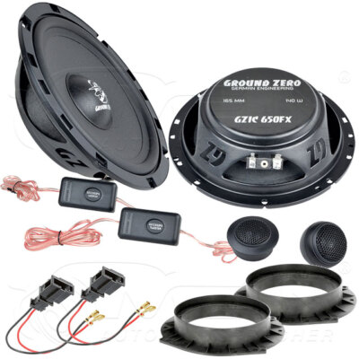 GROUND ZERO LAUTSPRECHER für AUDI A6 C7 / 4G 2011-2018 Front Tür Vorn 140W #BN06
