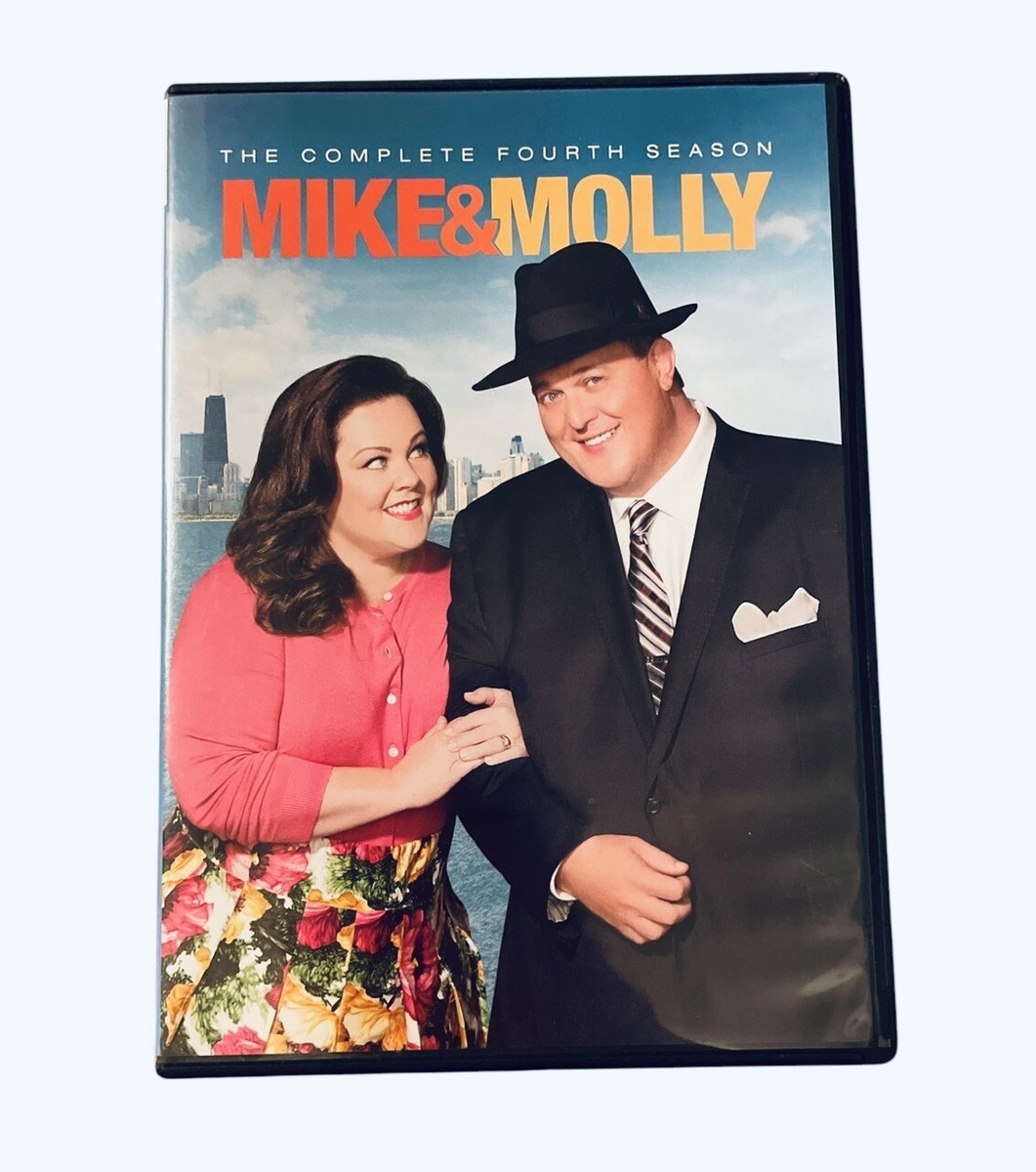 Mike Molly: the Complete Fourth Season (DVD) Melissa McCarthy Comedy  Series