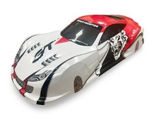 1/10 RC Painted NOCut On Road Drift Touring Racing Car Body Shell 190mm GT WHITE