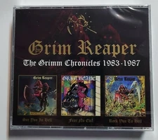 Grim Reaper The Grimm Chronicles 1983-1987 3 CD Set New Fear No Evil Steve