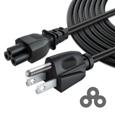 Fite ON UL 6ft AC Power Cord Cable For Epson Expression XP-4205 Wireless Printer