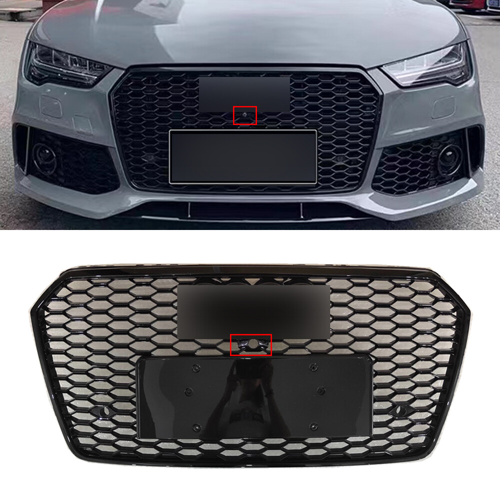 Fit For Audi S7/A7 2016-2018 Front Bumper Grille Honeycomb Grill