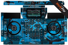 Denon SC Live 4  Color Blue Camo  Protective Decal  StyleFlip Skins