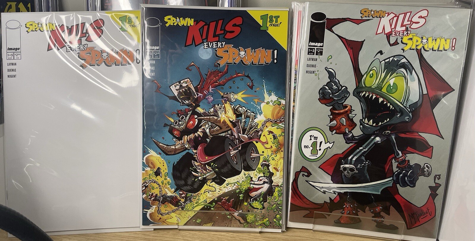 Spawn Kills Every Spawn #1 Cover A B C Variant Set | eBay