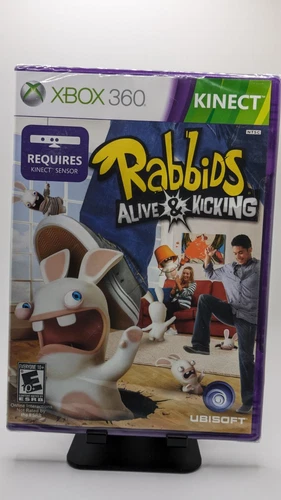 Rabbids: Alive & Kicking (Microsoft Xbox 360, 2011) Sealed