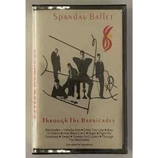 Spandau Ballet Through the Barricades Sealed Promo Cassette 1986