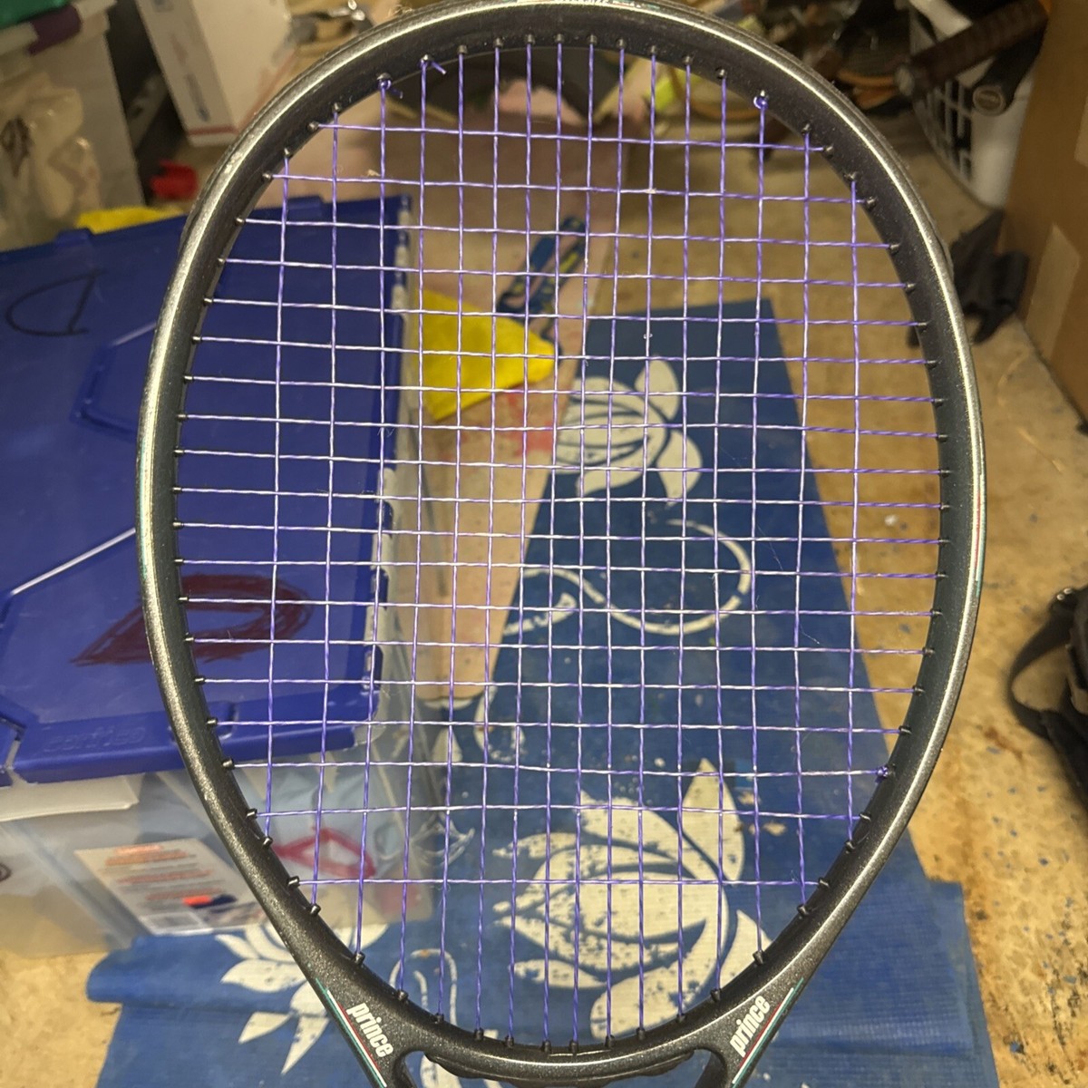 Prince CTS Approach Oversize Tennis Racquet 4 5/8 Read | eBay