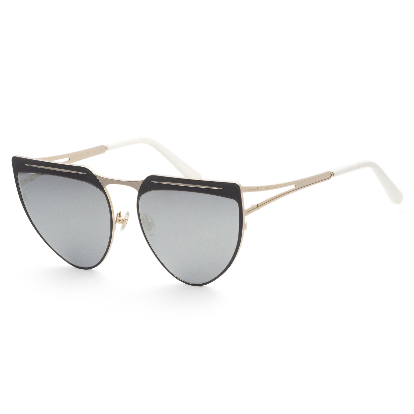 Женские черные солнцезащитные очки Irresistor ASTRO-CAT-BLKGD-S0210