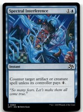 Spectral Interference #63 MTG Aetherdrift NM X1