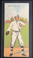 1911 Mecca Double Folders T201 G N “Nap” Rucker Jake Daubert