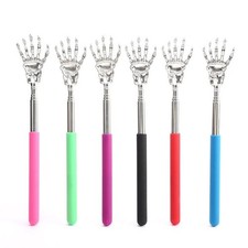 Extendable Stainless Steel Back Scratcher Portable Telescopic Hand Massager Tool