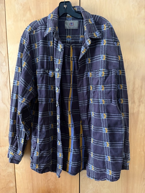 The Territory Ahead Shirt Men's Large Flannel Button Down