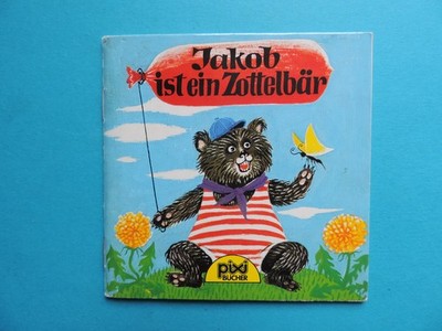 Pixi Buch alt - Nr. 93 Jakob ist ein Zottelbär - 5. Aufl. 1986