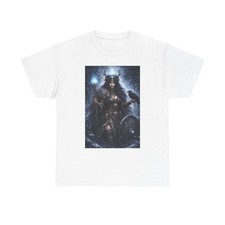 Morana Viking Shieldmaiden Artwork Tee | Fantasy Warrior, Raven, Norse
