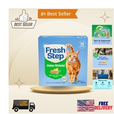 Clumping Cat Litter with Febreze Gain - 15 Days Odor Control, 14 lb
