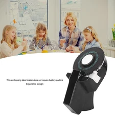 1 Ergonomic Embossing Label Maker Easy To Operate For DIY Projects