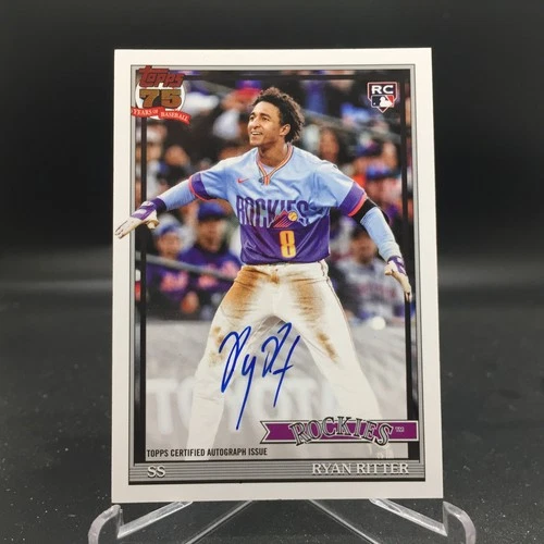 2026 Topps Series 1 Ryan Ritter Red Foil (RAW)