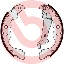 ORIGINAL® Brembo Bremsbackensatz Hinten für Renault CLIO IV ZOE KANGOO Express