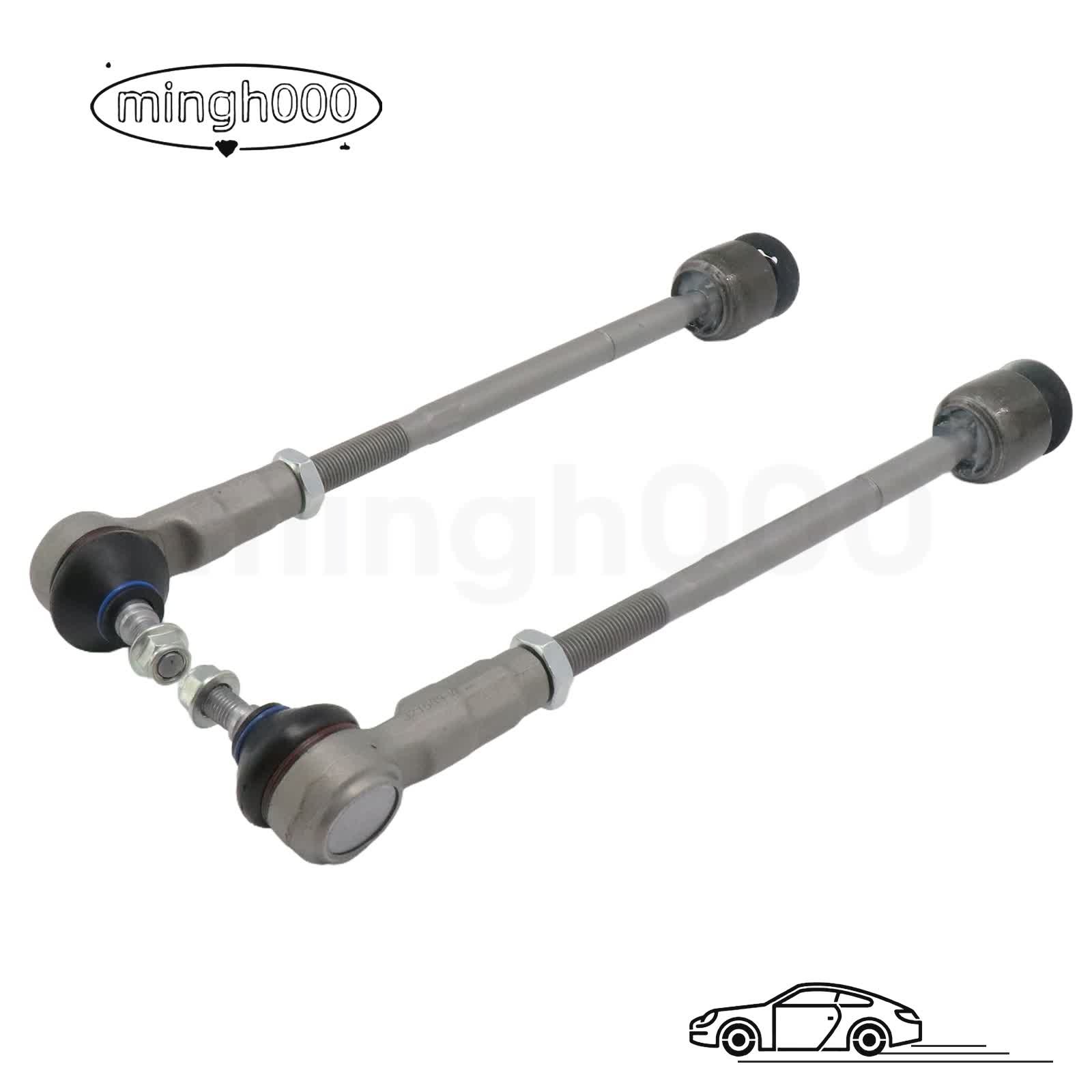 4pcs For Maserati Quattroporte GT GC Front Inner Outer Tie Rod End kit