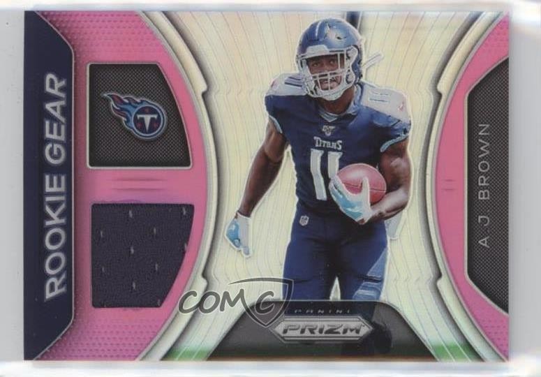 2019 Panini Prizm Rookie Gear Pink AJ Brown #RG-AB 05nw