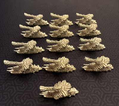 Lot of 13 Epic 40k Tyranid Exocrines Metal  Warhammer Games workshop