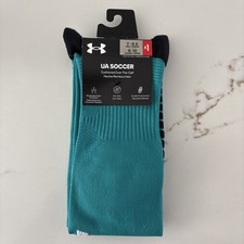 Under Armour UA Soccer Men 7-8.5 Women 6-10 Over-The-Calf Socks - 1 pair 