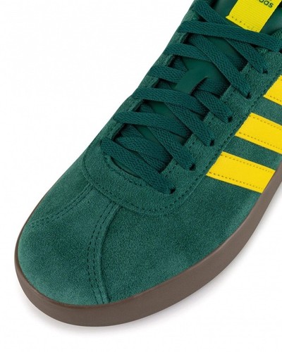 Scarpe Sneakers UOMO Adidas VL Court 3.0 Verde Giallo Lifestyle - Zdjęcie 6 z 21