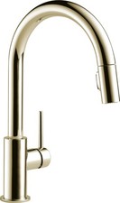 Delta 9159-DST Trinsic Pull-Down Kitchen Faucet - Nickel