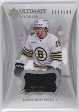 2023 Upper Deck Ultimate Collection Rookies Jersey 58/599 John Beecher #131 1i5d