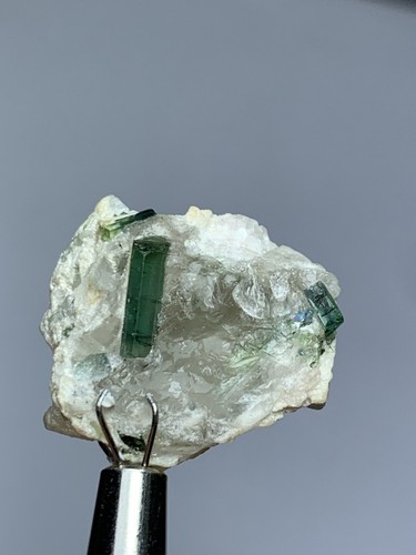 Bellissimo cristallo di tormalina naturale 22 ct dall'Afghanistan - Foto 2 di 10