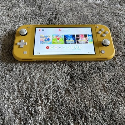 Nintendo Switch Lite Yellow Handheld Console, Headphone Jack