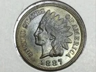 1887 Indian Cent in uncirculated wonderful color