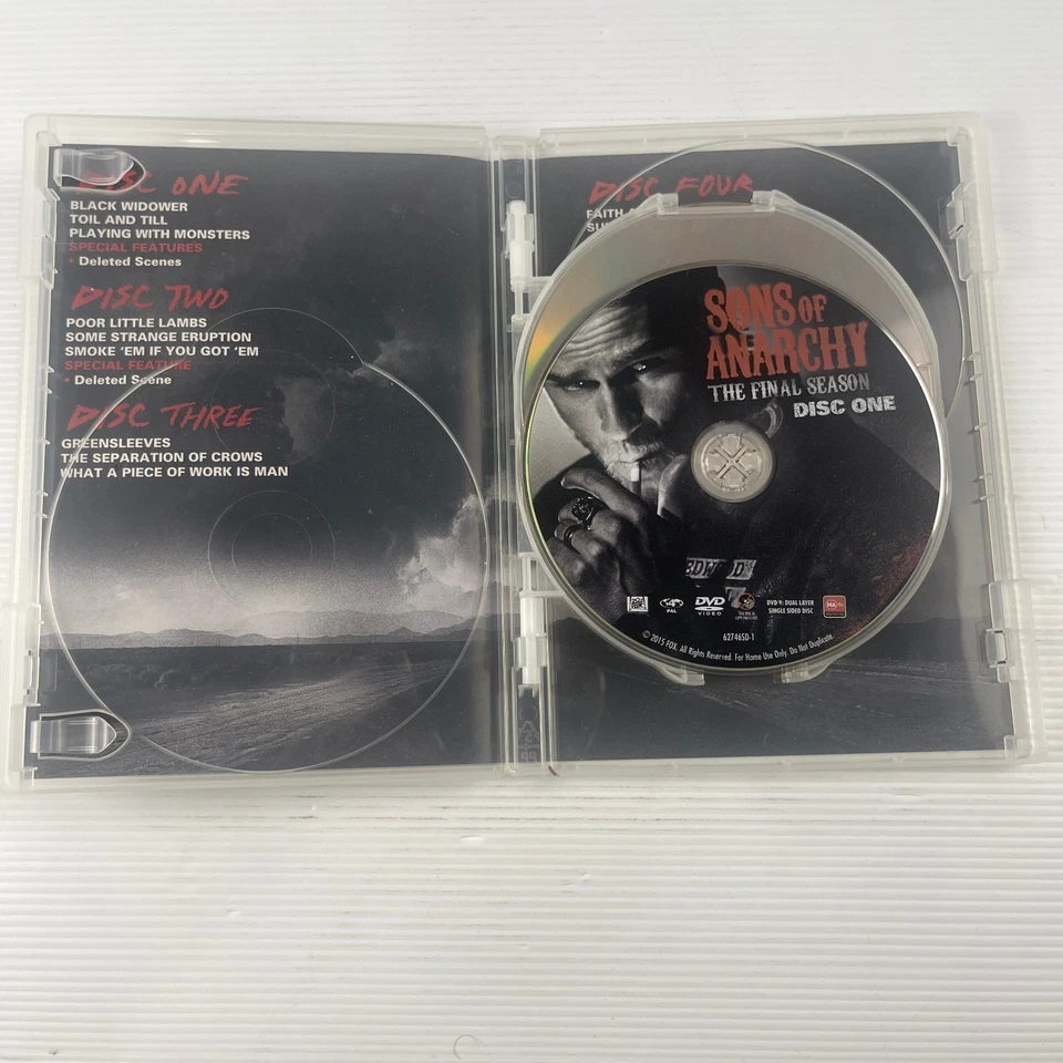 Sons of Anarchy - Season 7 The Final Season Complete DVD Box Set (Region 4) - Image 3 of 4