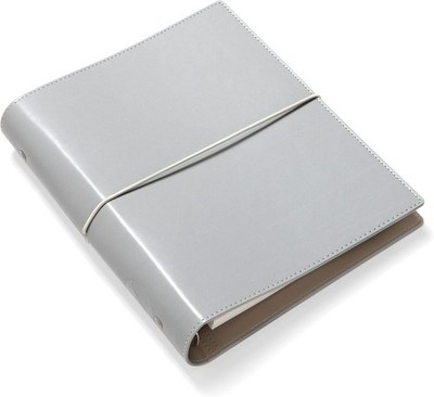 FILOFAX  Domino A5 Organiser  GREY, Timer, Zeitplaner    22613
