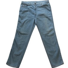 Vintage Levis Men's 36 30 Made USA With A Skosh More Room Orange Tab