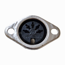 5-polig DIN Diodenbuchse  180° Stereo Einbaudiodenbuchse Einbaubuchse