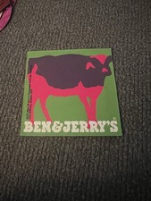 Vintage Ben & Jerrys Cow Magnet 1997 Woody Ja...