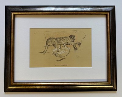 D Nation *gerahmter Druck* - Cecil Aldin