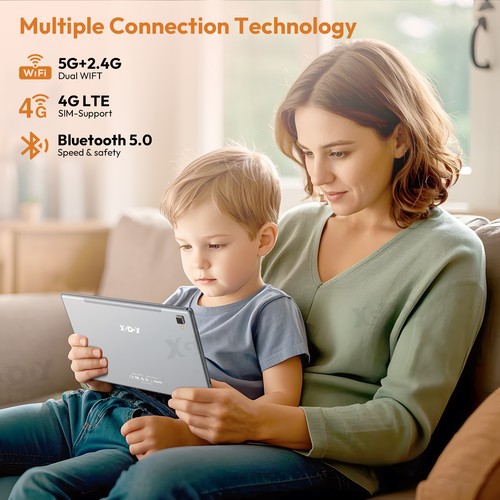2025 Android 15 Tablet 256GB ROM (1TB TF) 14 inch 5G WiFi 8600mah Dual Camera 2K - Picture 14 of 20