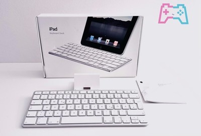 Apple Keyboard Dock A1359 für iPad 1. 2. 3. Gen iPhone 2,3,4 30-Pin Anschluss